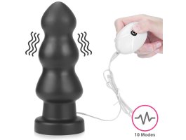 ДЕФЕКТ Большая анальная елочка с вибрацией King Sized, 20 см, Ø 7 см-foto7