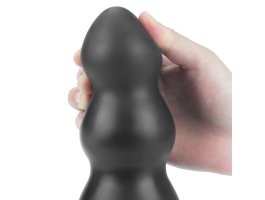 ДЕФЕКТ Большая анальная елочка с вибрацией King Sized, 20 см, Ø 7 см-foto4