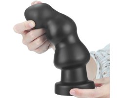 ДЕФЕКТ Большая анальная елочка с вибрацией King Sized, 20 см, Ø 7 см-foto10