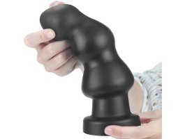 ДЕФЕКТ Большая анальная елочка с вибрацией King Sized, 20 см, Ø 7 см-foto10