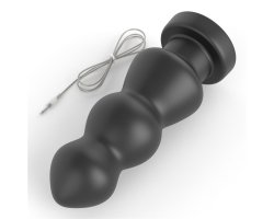 ДЕФЕКТ Большая анальная елочка с вибрацией King Sized, 20 см, Ø 7 см-foto3