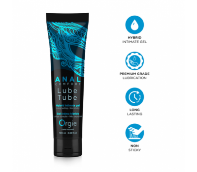 Анальный интимный гель Orgie Lube Tube Anal Comfort, 100 мл Анальный интимный гель Orgie Lube Tube Anal Comfort, 100 мл