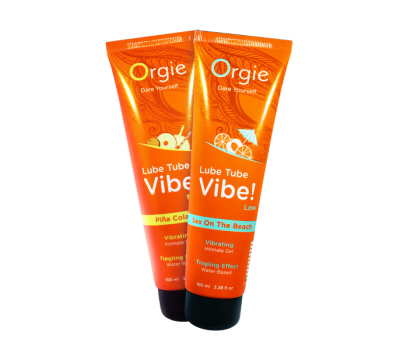 Лубрикант с эффектом вибрации Orgie Lube Tube Vibe Low Sex On The Beach, 100 мл Лубрикант с эффектом вибрации Orgie Lube Tube Vibe Low Sex On The Beach, 100 мл