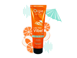 Лубрикант с эффектом вибрации Orgie Lube Tube Vibe Low Sex On The Beach, 100 мл-foto2