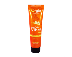 Лубрикант с эффектом вибрации Orgie Lube Tube Vibe Medium Pina Colada, 100 мл Лубрикант с эффектом вибрации Orgie Lube Tube Vibe Medium Pina Colada, 100 мл