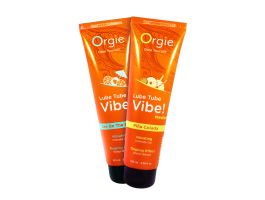 Лубрикант с эффектом вибрации Orgie Lube Tube Vibe Medium Pina Colada, 100 мл-foto3