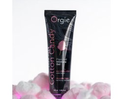 Съедобный интимный гель Orgie Lube Tube Cotton Candy, 100 мл-foto4