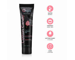 Съедобный интимный гель Orgie Lube Tube Cotton Candy, 100 мл-foto2