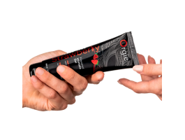 Съедобный интимный гель Orgie Lube Tube Strawberry, 100 мл-foto2