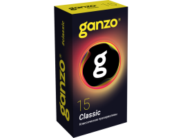 Презервативы Ganzo Classic, классические, латекс, 18 см, 15 шт