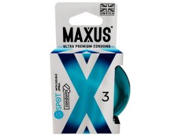 Презервативы MAXUS G spot, двойная спираль, 3 шт