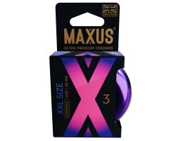Презервативы MAXUS XXL, с увеличенным размером, 3 шт