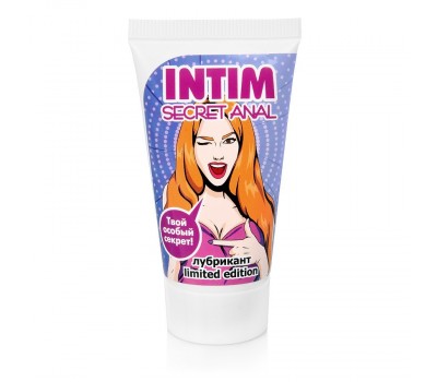 Лубрикант INTIM HOT SECRET ANAL серии LIMITED EDITION, 25 гр