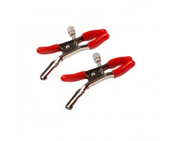 Классические красные зажимы для сосков