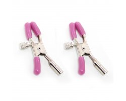 Классические розовые зажимы для сосков