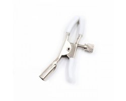 Классические белые зажимы для сосков-foto3