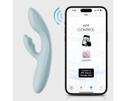 ДЕФЕКТ Интерактивный вибратор Svakom «Chika», 18,7 см, Ø 3,1 см