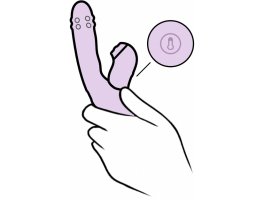Многофункциональный вибратор Svakom «DuoGlow» с подогревом и управлением через приложение, сиреневый, 19,6 см-foto10