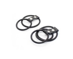 Двойное эрекционное кольцо на пенис и мошонку-foto2