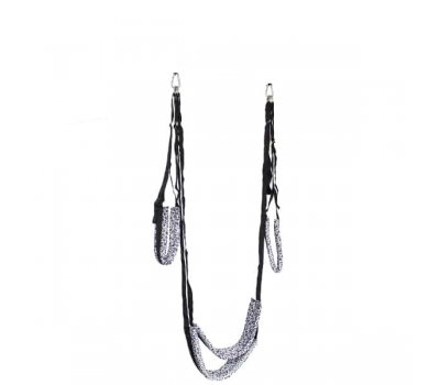 Подвесные секс качели расцветка белый леопард