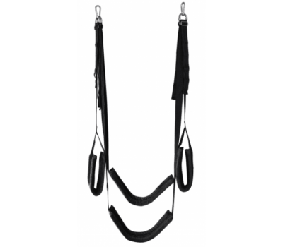 Подвесные секс качели черные