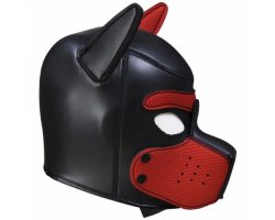 Фетиш-маска собаки Angry Dog L черно-красная-foto4