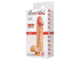 Реалистичный фаллоимитатор Buraq, телесный, 24 см, Ø 5 см-foto9