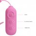 Перезаряжаемые зажимы на соски с вибрацией и электростимуляцией Pretty Love Nipple Clip