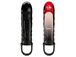 Увеличивающая вибронасадка на пенис +2,5 см Penis Sleeve Sloane-foto5