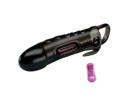 Увеличивающая вибронасадка на пенис +2,5 см Penis Sleeve Sloane-foto4