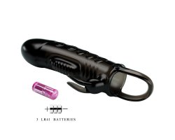 Увеличивающая вибронасадка на пенис +2,5 см Penis Sleeve Sloane-foto3