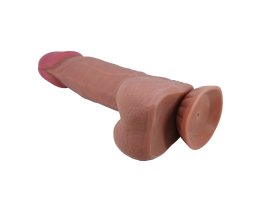 Реалистичный фаллоимитатор Najm с эффектом кожи, мулат, 21,8 см, Ø 4,6 см-foto8