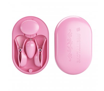 Зажимы для сосков с вибрацией и электростимуляцией Surprise Box