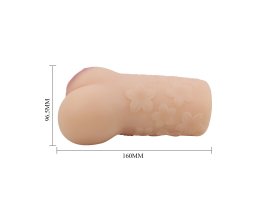 Реалистичный мастурбатор в виде вагины Crazy Bull Scarlet, телесный, 16 см-foto5