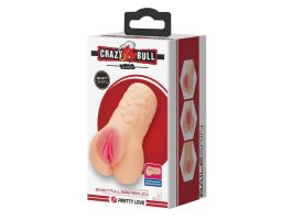 Реалистичный мастурбатор в виде вагины Crazy Bull Scarlet, телесный, 16 см-foto7