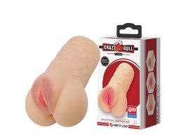 Реалистичный мастурбатор в виде вагины Crazy Bull Scarlet, телесный, 16 см