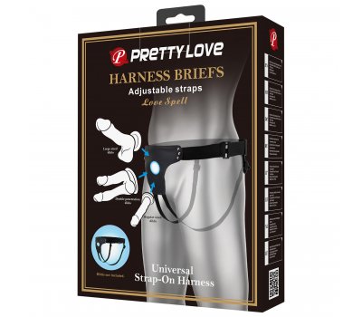 Универсальная система для страпона Pretty Love Harness Briefs Love Spell
