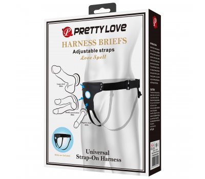 Универсальная система для страпона Pretty Love Harness Briefs Love Spell