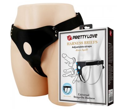 Универсальная система для страпона Pretty Love Harness Briefs Love Spell