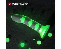 Светящийся в темноте фаллоимитатор Pretty Love Romantic Rendezvous, 17 см, Ø 3,3 см-foto4