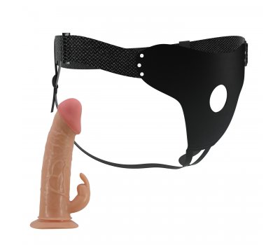 Фаллопротез с клиторальным стимулятором на трусиках Harness Briefs Mavis, 22,8 см, Ø 3,4 см Фаллопротез с клиторальным стимулятором на трусиках Harness Briefs Mavis, 22,8 см, Ø 3,4 см