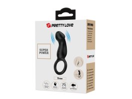 Перезаряжаемое эрекционное кольцо Pretty Love Trae, черное, Ø 3,1 см-foto8