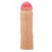 Удиняющая насадка Pretty Love Chane, телесный, 18 см, Ø 3,9 см