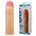 Удиняющая насадка Pretty Love Chane, телесный, 18 см, Ø 3,9 см