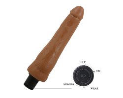 Вибратор с эффектом скользящей кожи Pretty Love Sliding Skin Alfredo, мулат, 25 см, Ø 4 см-foto10