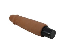 Вибратор с эффектом скользящей кожи Pretty Love Sliding Skin Waldorf, мулат, 21,5 см, Ø 4 см-foto8