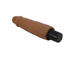 Вибратор с эффектом скользящей кожи Pretty Love Sliding Skin Waldorf, мулат, 21,5 см, Ø 4 см-foto8