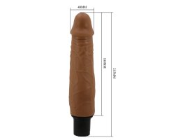 Вибратор с эффектом скользящей кожи Pretty Love Sliding Skin Waldorf, мулат, 21,5 см, Ø 4 см-foto7