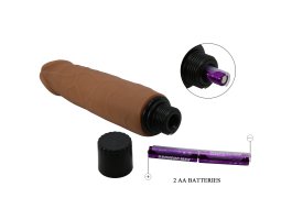 Вибратор с эффектом скользящей кожи Pretty Love Sliding Skin Waldorf, мулат, 21,5 см, Ø 4 см-foto6