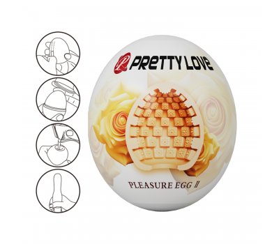 Яйцо-мастурбатор Pretty Love Pleasure Egg II